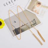 Alloy Women Necklace Graceful Retro Style Sweater Chain Vintage Kolye