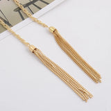 Alloy Women Necklace Graceful Retro Style Sweater Chain Vintage Kolye