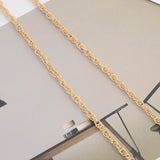 Alloy Women Necklace Graceful Retro Style Sweater Chain Vintage Kolye
