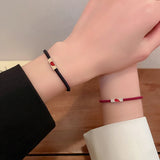 Enamel Heart Bracelet Women Girl Jewelry Wedding Birthday Gift