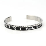 Multicolor Dial Stainless Steel Speedometer Unisex Bracelet