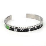 Multicolor Dial Stainless Steel Speedometer Unisex Bracelet