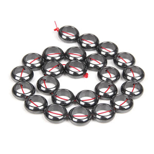 Natural Stone Bead Heart Round Square Hematite Beads