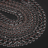 Natural Stone Bead Heart Round Square Hematite Beads
