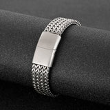Stainless Steel Personality Bracelet Titanium Steel Magnet Clasp