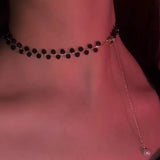 Romantic Crystal Pearl Clavicle Necklace Female Jewelry