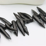 Wolf Tooth Coral Spacer Bead for Jewelry Making Tribal Necklace Earrings