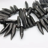 Wolf Tooth Coral Spacer Bead for Jewelry Making Tribal Necklace Earrings