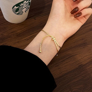 14K Gold Plated LOVER DREAM Bracelet for Women Girl