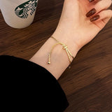 14K Gold Plated LOVER DREAM Bracelet for Women Girl