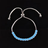 Zircon Pine Adjustable Tennis Bracelet for Women Party S7058
