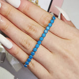 Zircon Pine Adjustable Tennis Bracelet for Women Party S7058