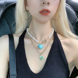 Freshwater Pearl Necklace for Women Girl Party Choker Jewelry