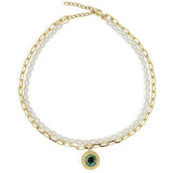 Freshwater Pearl Necklace for Women Girl Party Choker Jewelry