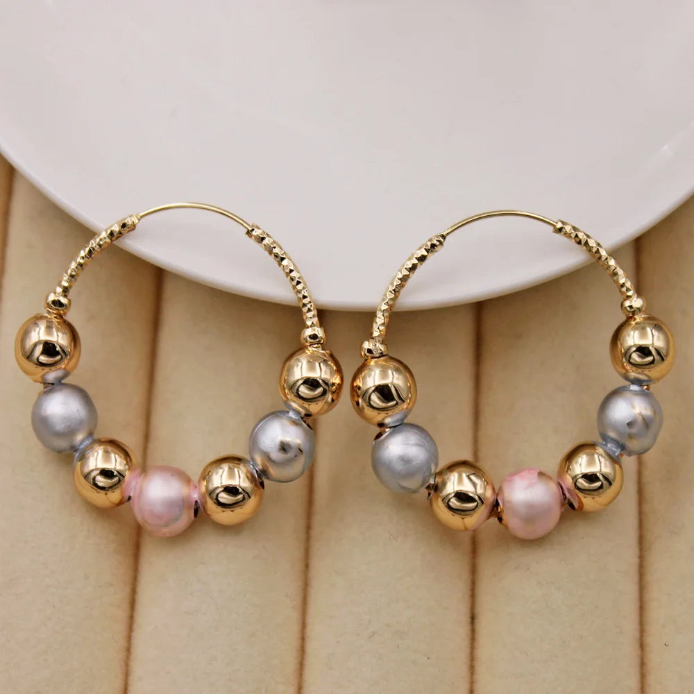Statement Hoop Earrings for Women Wedding Jewelry