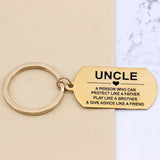 Uncle Keychain: Protect, Play, Advise