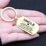 Uncle Keychain: Protect, Play, Advise
