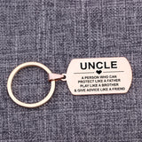 Uncle Keychain: Protect, Play, Advise
