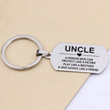 Uncle Keychain: Protect, Play, Advise