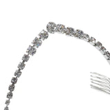 Rhinestone Bridal Hair Comb Tiara Wedding Jewelry