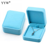 Velvet Jewelry Box For Rings Earring Necklace Set Jewelry Display