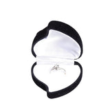 Velvet Ring Box Earring Jewelry Gift Case for Wedding