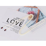 Versatile Love Knot Women's Thin Belt Skirt Cotton Cord Long Waist Chain