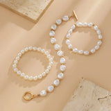 Vintage Pearl Pendant Bracelet Charm Festive Birthday Gift