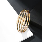 Vintage Geometry Bangles Jewelry Layer Circle Bangles Bracelet