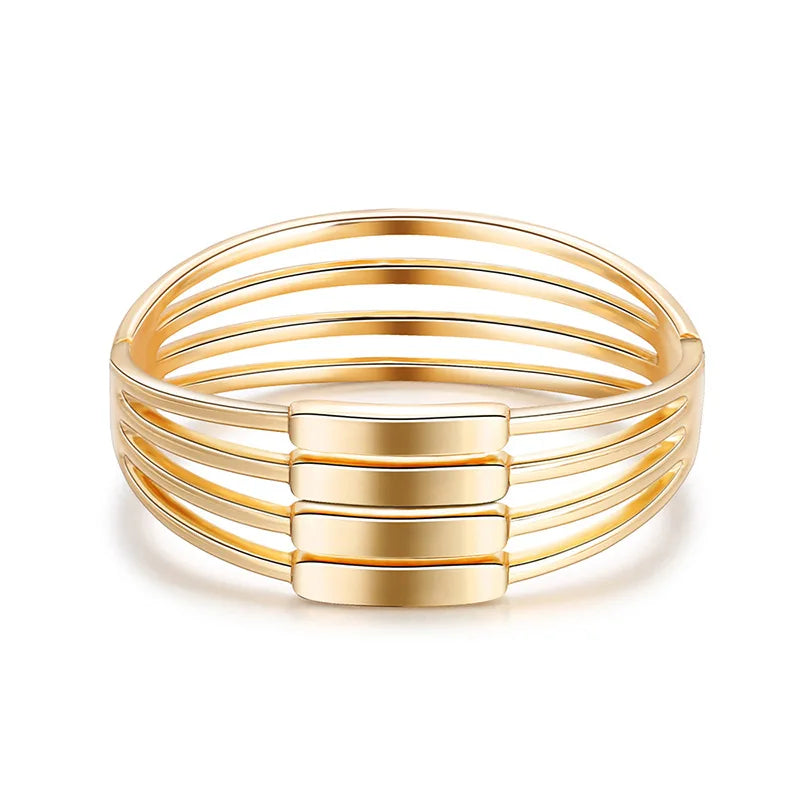 Vintage Geometry Bangles Jewelry Layer Circle Bangles Bracelet