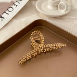 Vintage Geometric Metal Hair Claws Hair Clips Women Headband Hairpins