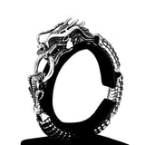 Men's Dragon Head 3D Bracelet Stainless Steel Punk Animal Jewelry