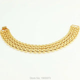 Wide Link Bracelet for Women Men Jewelry