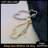 CZ Belted Charm Bangle Silver Bracelet