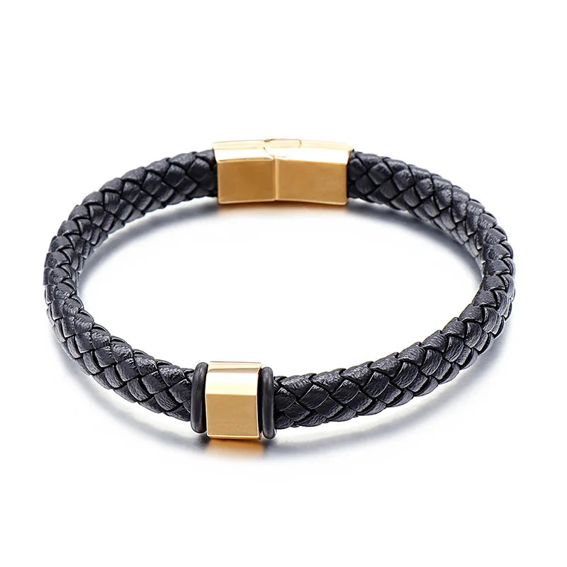 Stainless Steel Men Cable Wire Bangle Bracelets