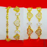 14K Heart Diamond Bracelet Wedding Anniversary Fine Jewelry