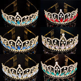Baroque Bridal Tiara Crystal Rhinestone Headband