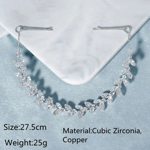 Bridal Hair Comb Pearl Rhinestone Headpiece