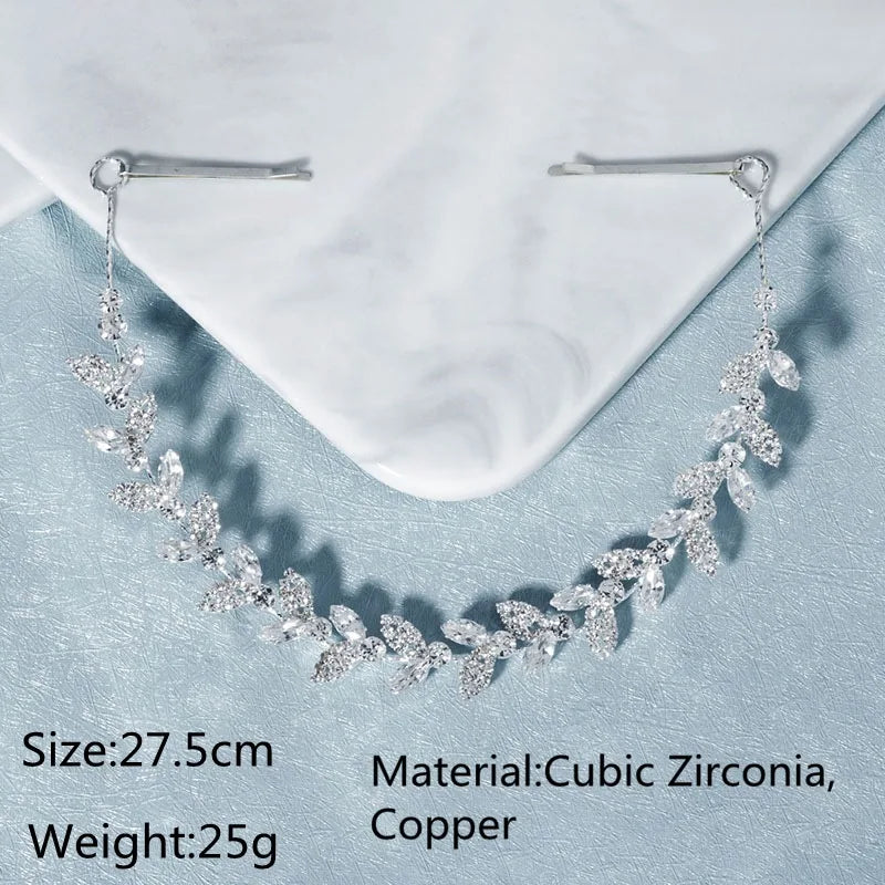 Bridal Hair Comb Pearl Rhinestone Headpiece