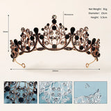 Rhinestone Crystal Wedding Tiara Bridal Hair Crown
