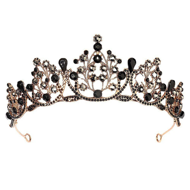 Rhinestone Crystal Wedding Tiara Bridal Hair Crown
