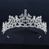 Rhinestone Crystal Wedding Tiara Bridal Hair Crown