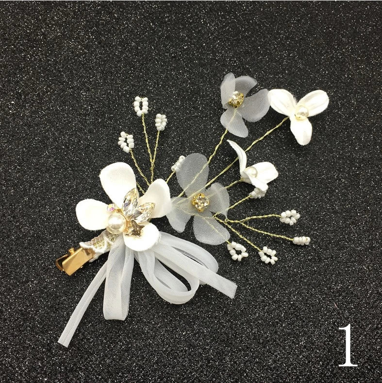 Flower Hair Clips Wedding Hair Accessories Hair Barrettes