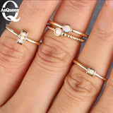 Fire Opal CZ Women Claw Jewelry Opal Ring Good Wedding