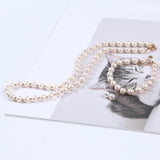 Freshwater Pearl Jewelry Set for Women Wedding Gift