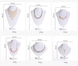 PU Jewelry Display Bust Shelf Ornament Holder Mannequin Rack Stand