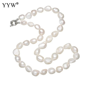 Pearls Necklace 8-9mm Natural Freshwater Pearls Jewelry