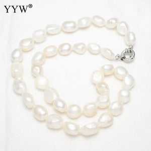 Pearls Necklace 8-9mm Natural Freshwater Pearls Jewelry