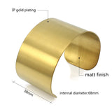 Geometric Cuff Bangles Wide Bracelets for Women Men