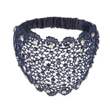 Wide-Brimmed Pearl Hair Band Cover Gray Hair Hair Accessories Girl's Face